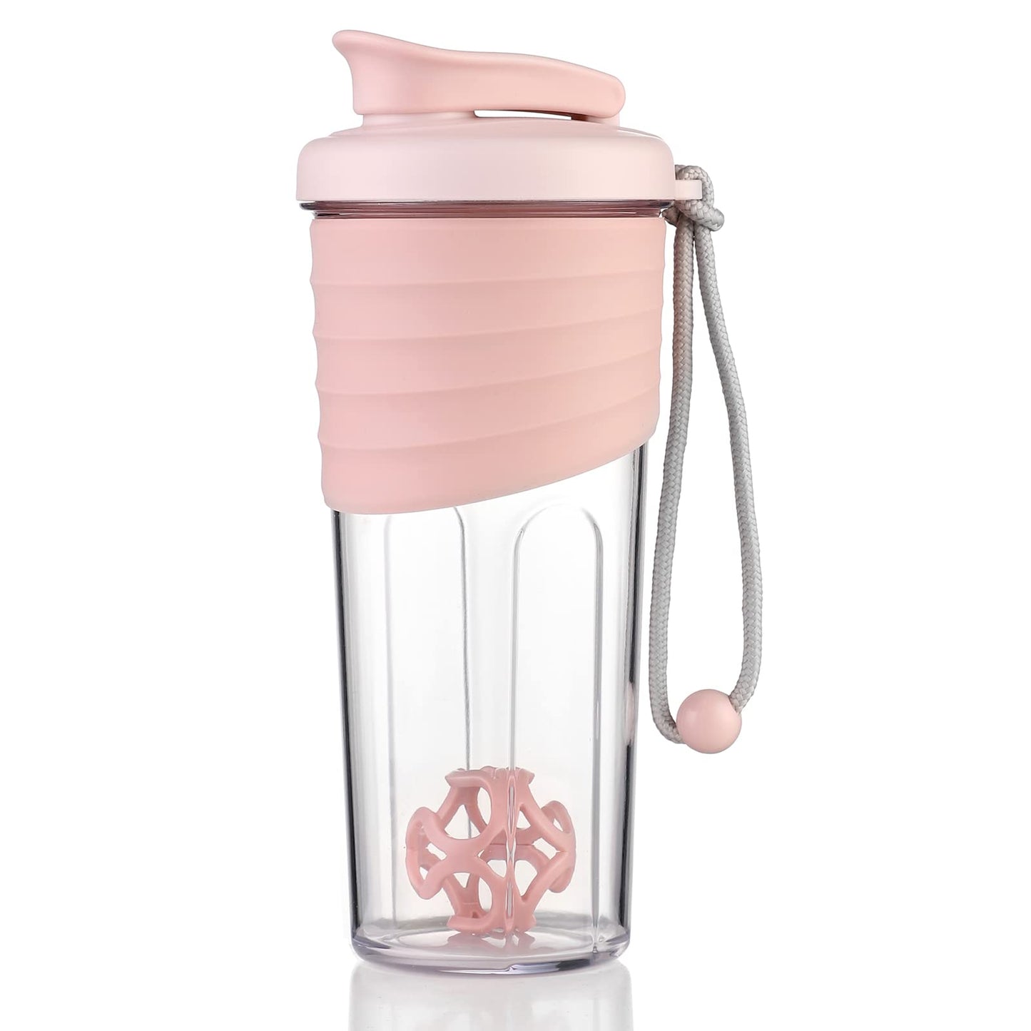 Protein Shaker 700ml Rosa Protein Shaker 700ml Rosa für Eiweißshakes